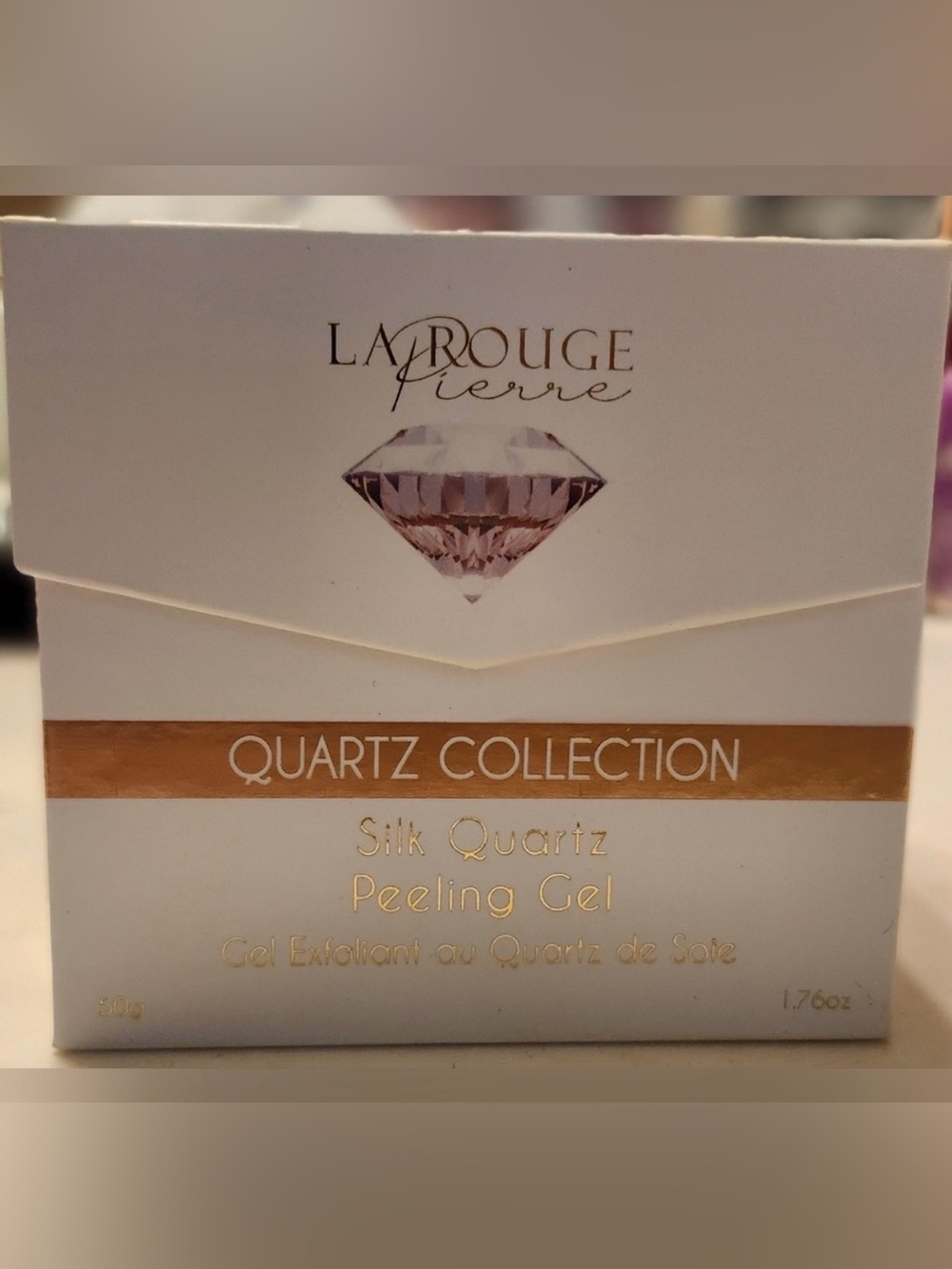 NIB-Silk Peeling Gel-La Rouge Pierre Quartz Collection